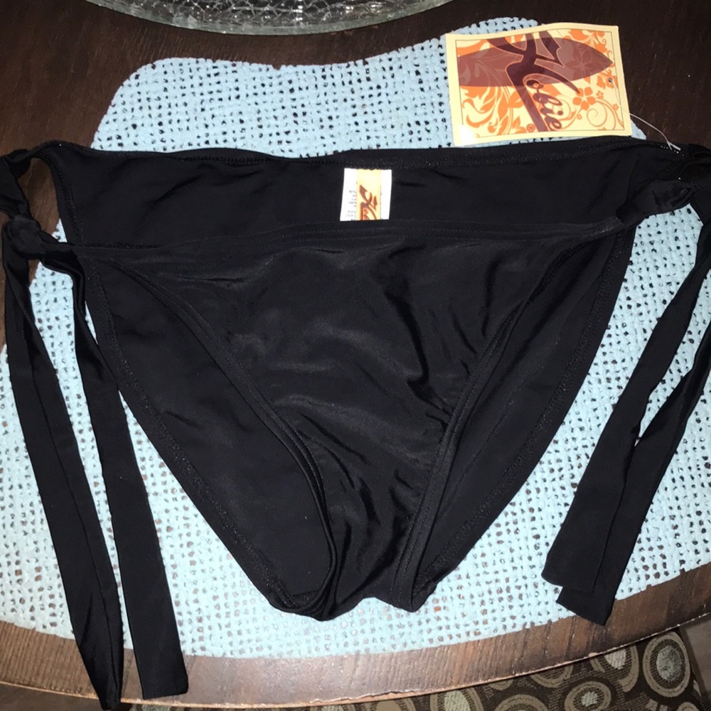 Hobie black bikini bottom